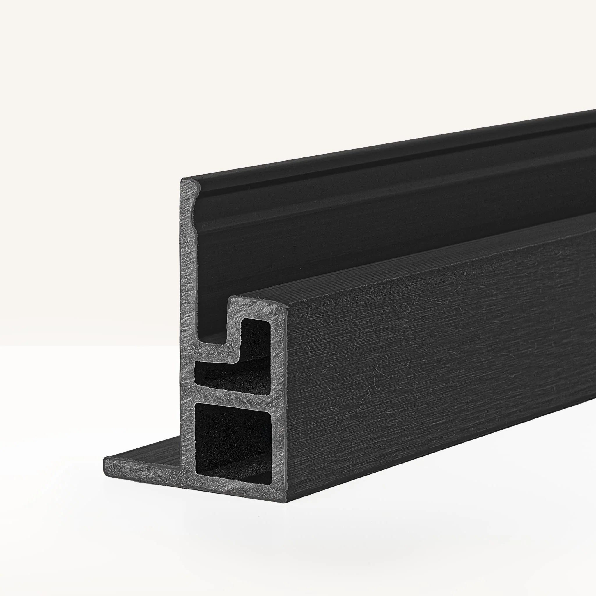 F-Profiel BERG gevelbekleding Zwart